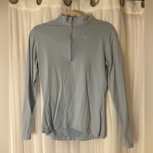 Nike Light Blue Dri-FIT Pullover size medium